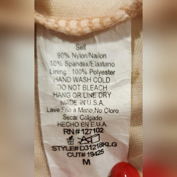 SOLD - Beautiful White Lace Midi Dress with Spaghetti Straps - Picture 9 of 9